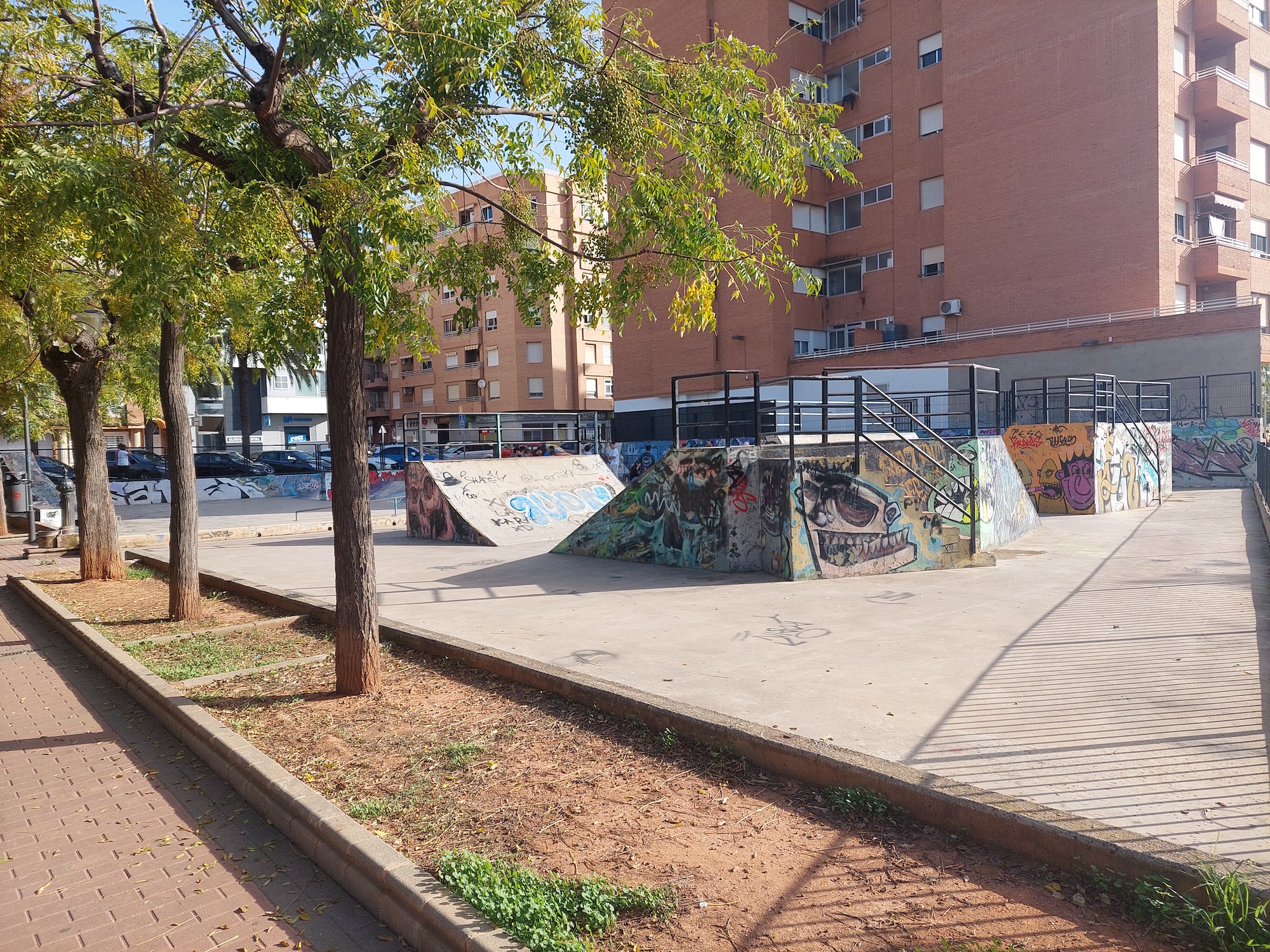 Plaza parque skatepark